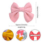 32Pcs/16Colors 3.5 Inches Baby Girls Hair Bows Clips Alligator Clips Felt Woolen Hair Barrettes Hair Accessories For Toddlers In