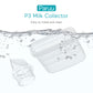 Paruu P10 Duckbill Valves & Silicone Diaphragm, P10 Original Breast Pump Parts, Wearable Breast Pump Replacement Accessories, 2