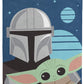 Jay Franco Star Wars The Mandalorian He'S With Me Bath/Pool/Beach Towel - Super Soft & Absorbent Fade Resistant Cotton Towel Fea