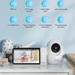 Iegeek 5.5 Split-Screen Baby Monitor,2.5K Uhd Baby Monitor With 2 Cameras And Audio,Night Light,Prone Sleeping&Cry Detection,Two