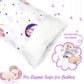 Uomny Toddler Pillowcases For Girls 13X18 12X16 14X19 Unicorns Baby Pillow Case 2 Pack Small Pillow Covers For Travel Pillow Blu