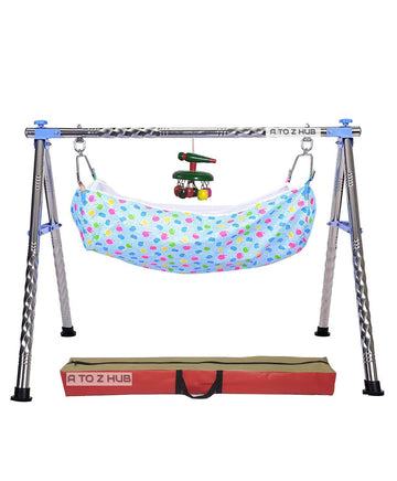 A To Z Hub Traditional BoyS And GirlS Portable Folding Ghodiyu.