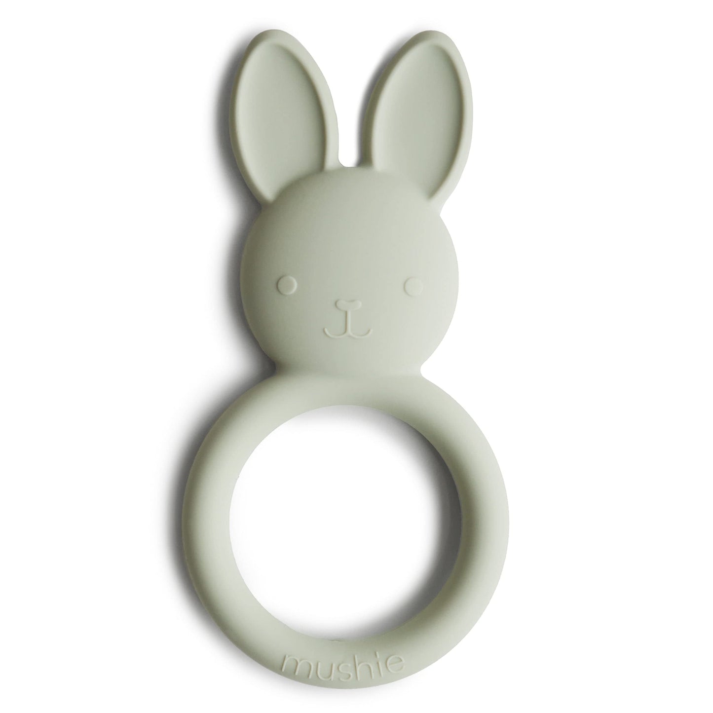mushie Silicone Baby Teether Toy | Bunny