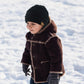 Durio 0-2 Years Warm Winter Baby Beanies For Boys Soft Thick Cozy Knitted Toddler Infant Winter Hat Babies Caps 3 Pack Black & L