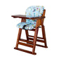 Twoworld Baby High Chair Seat Cushion Liner Mat Pad Cover Resistant And High Chair Straps (5 Point Harness) 1 Suit (Blue Animal)