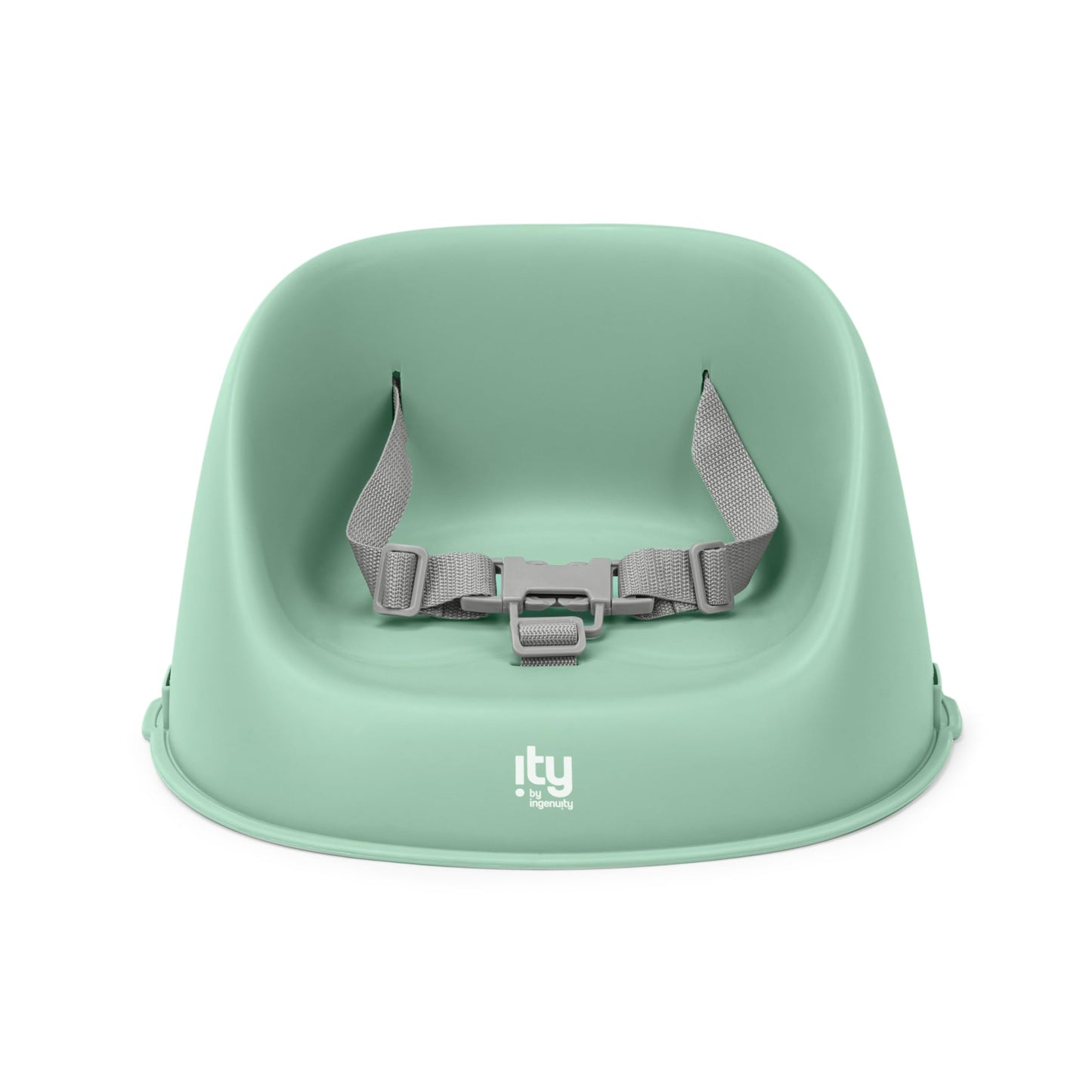 Ingenuity: Ity By Ingenuity My Spot Easy-Clean Baby Booster Feeding Chair, 3-Point Harness, Washable Removable Straps - Green