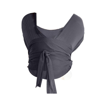BNF Baby Wrap Carrier for Newborn Infant Stretchy Easy to Wear Hands Free Slings Gray M | Baby | Carriers Slings & Backpacks