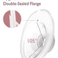 Momcozy Double-Sealed Flange 27Mm Compatible With Momcozy M5 Breast Pump. Original M5 Breast Pump Replacement Accessories, 1Pc (