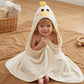 Butterthief Hooded Baby Wrapper Cum Baby Bath Towel - Super Soft Fur Newborn Baby Blanket, Infant Swaddle Wrap & Kids Hooded Tow