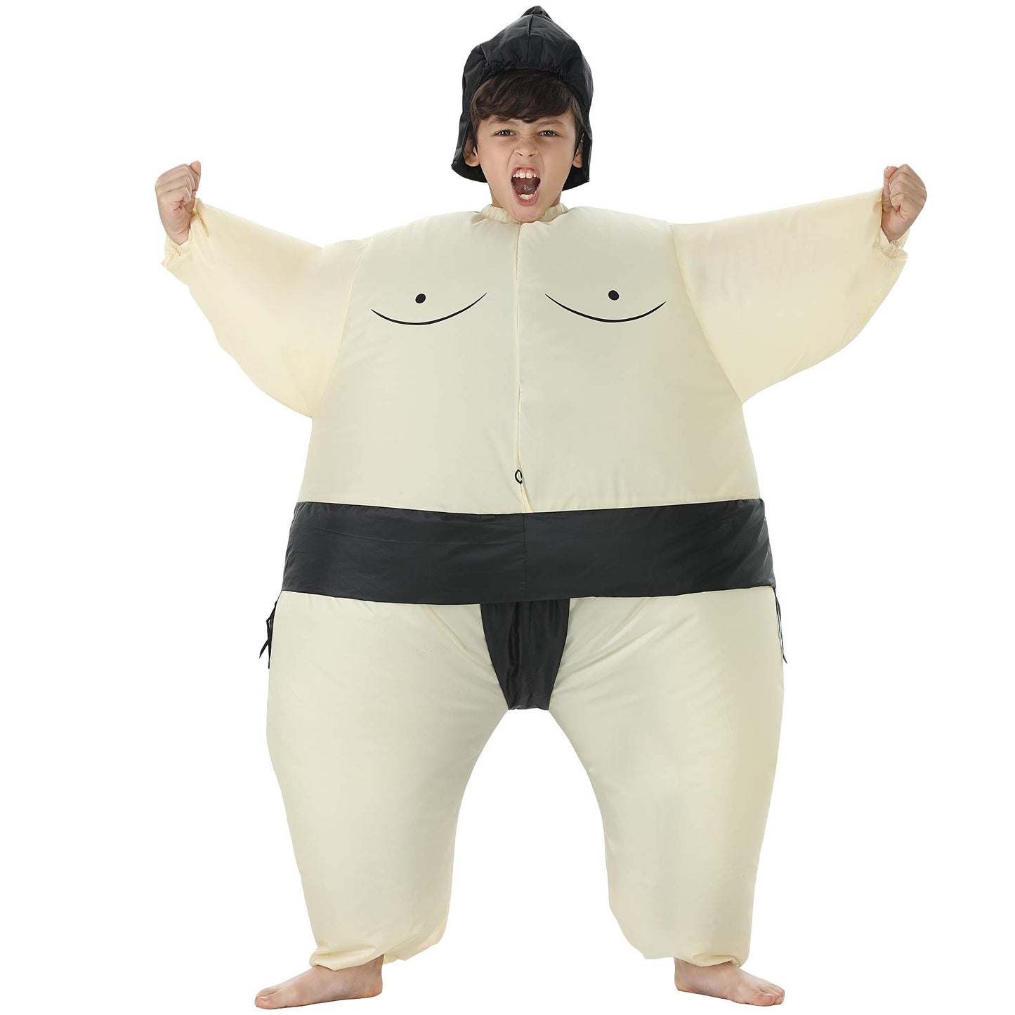 TOLOCO Inflatable Costume for Kids Sumo Wrestler Costume, Sumo Costume, Inflatable Halloween Costumes, Blow up Costume Kids Infl