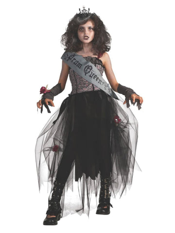 Rubie'S Deluxe Goth Prom Queen Costume - Medium (8-10)