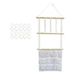ATORSE Hair Bow Holder Display Hair Bows Organizer for Bedroom Nursery Girl Bedroom with 10 Clips