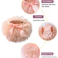 Baby Girls Tutu Bloomers Diaper Cover Cotton Tulle Bloomers And Headband Set Peach 6-12 Months