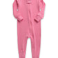 Vaenait Baby Toddler Boys Girls Solid Footie Pajama Cozy Modal Pink 12M