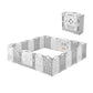 Albott Baby Playpen 22 Panel Foldable Baby Playpen Folding Play Pen Kids Activity Centre Safety Play Yard Home Adjustable Shape,