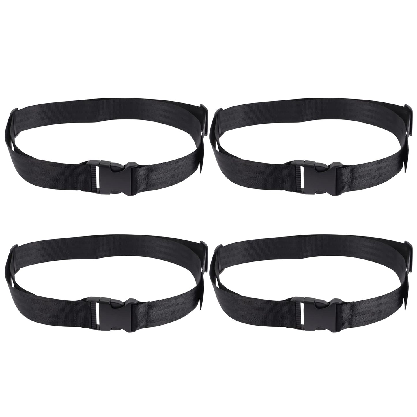 Luozzy 4 Pcs High Chair Straps 2-Point Replacement Harness Straps Belt For Pushchair, Highchair, And Child Chair Stroller