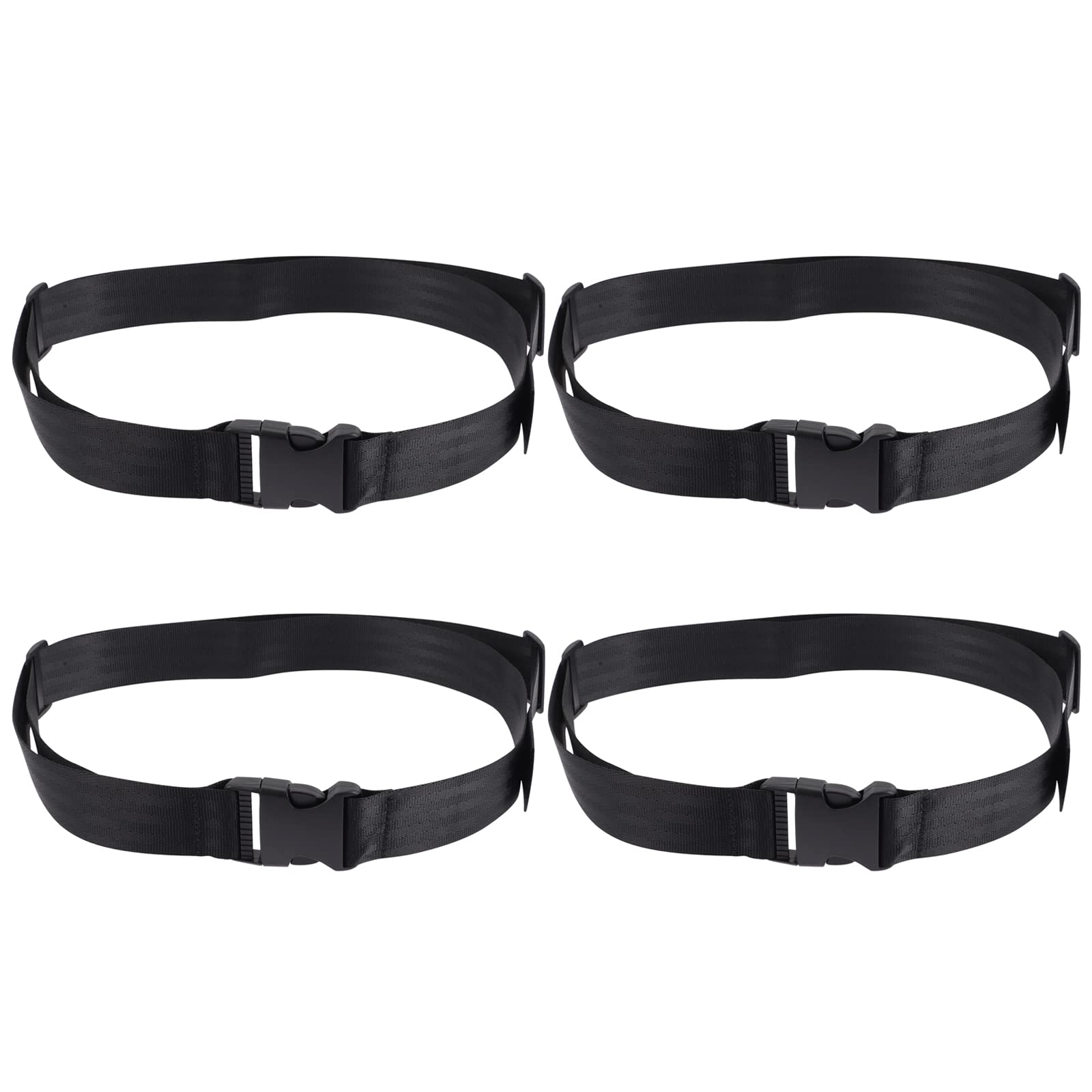 Luozzy 4 Pcs High Chair Straps 2-Point Replacement Harness Straps Belt For Pushchair, Highchair, And Child Chair Stroller