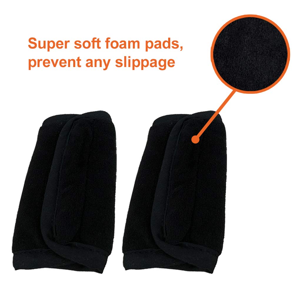 Coolbebe Car Seat Straps Shoulder Pads For Baby Kids, Super Soft Seat Belt Covers For All Car Seats/Pushchair/Stroller/High Chai