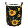 Pevtufa Flower (2) Foldable Laundry Basket Organizer,Fabric Clothes Toy Storage Basket Nursery Hamper Storage Bin For Household 
