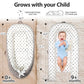 Jocute Baby Lounger,Portable Cosleeper, Polyester Cotton Infant Nest Cover, Comfortable Newborn Lounger, Ultra Baby Shower, Trav