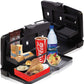 Azelf Portable Car Tray Laptop Steering Wheel Multi Car Eating Tray Food Tray For Car, Automobiles, Black