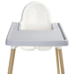 Nibble And Rest Highchair Grippy Coverall Placemat, Compatible With Ikea Antilop, Highchair Accessories, Wipeable, Silicone Plac