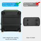Tuguan Car Seat Travel Bag For Airplane With Spinner Wheels, Infant Car Seat Bags For Air Travel With Hard Bottom, Padded Car Se