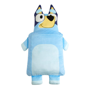 Bluey Oversized Floor Lounger for Kids,Soft Plush Chair with Pillow and Cushion,Comfortable Portable Nap/Play Mat
