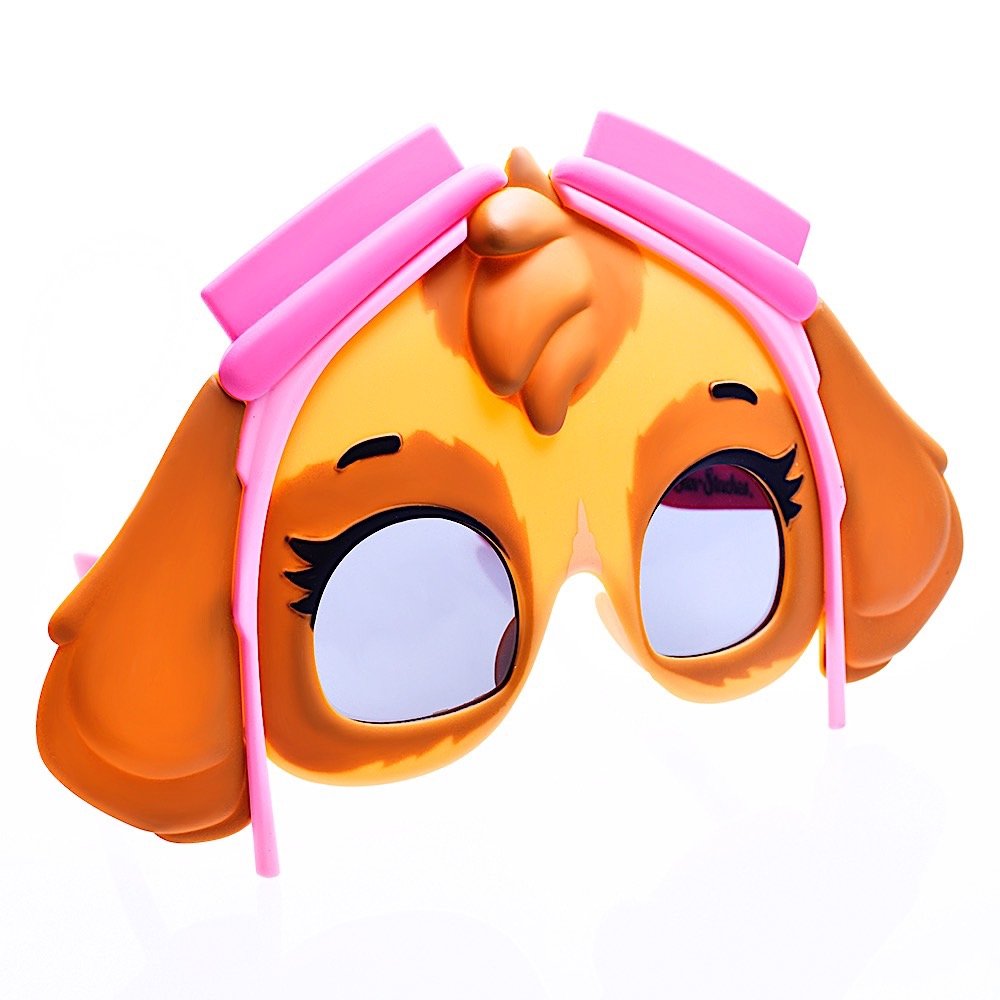 Sun-Staches Paw Patrol Official Skye Sunglasses Costume Accessory, Uv400 Lenses, Signature Pink Aviation Goggles Mask, One Size