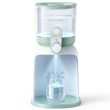 Momcozy Dual Lights Baby Bottle Warmer For Night Feedings, Instant Bottle Warmer For Making Formula, 57 Oz Larger Capicity, Form