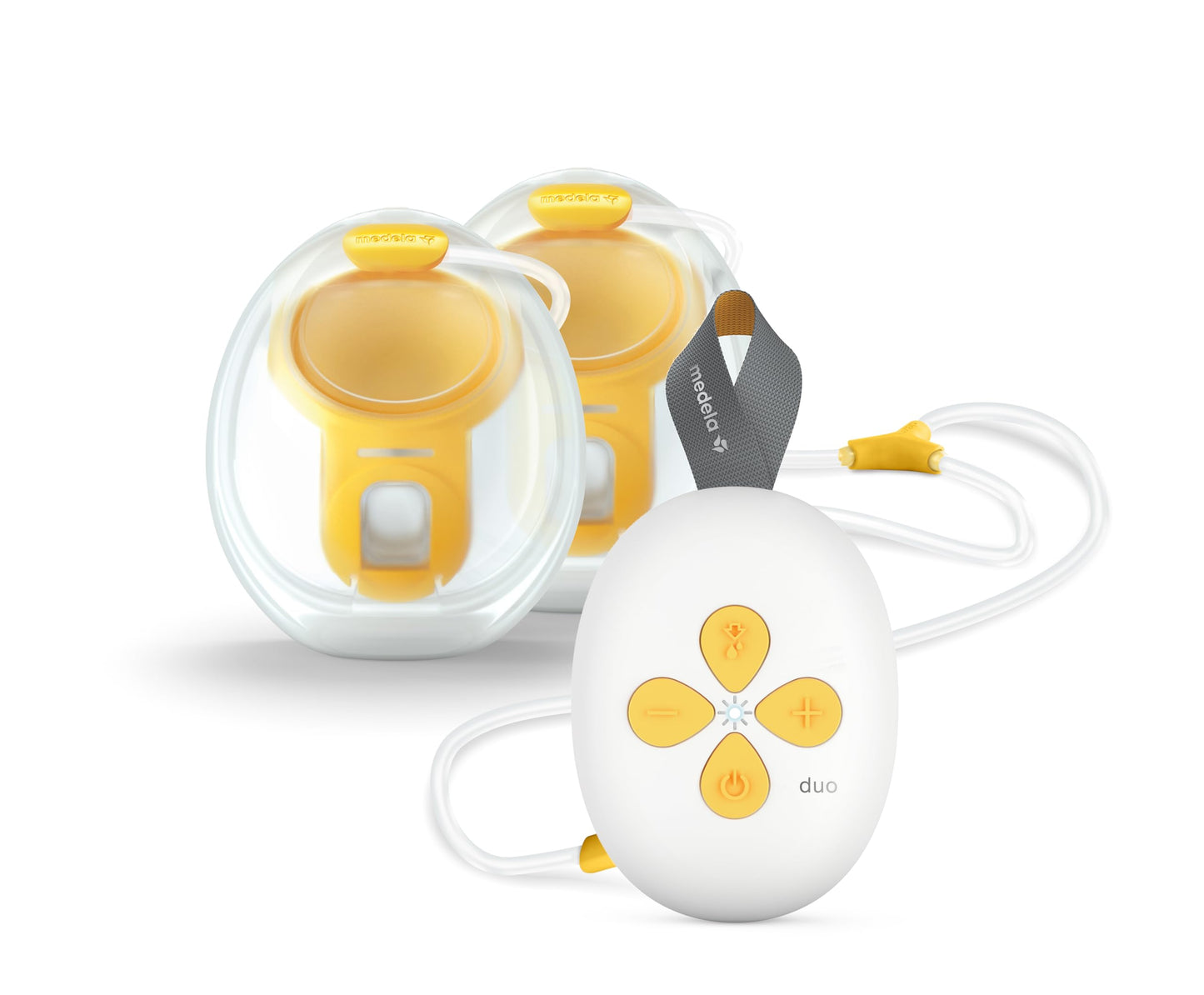 Medela Duo HandsFree Breast Pump | Easy, Intuitive, Ideal For On The Go Double Electric HandsFree Breast Pump With App Connect