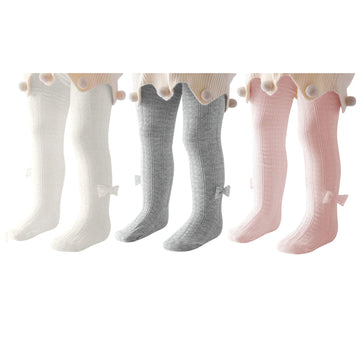 Zando Baby Tights Girl Leggings - Toddler Stockings Newborn Pantyhose Cable Knit Seamless Baby Girl Infant Tights For 0-6 Months