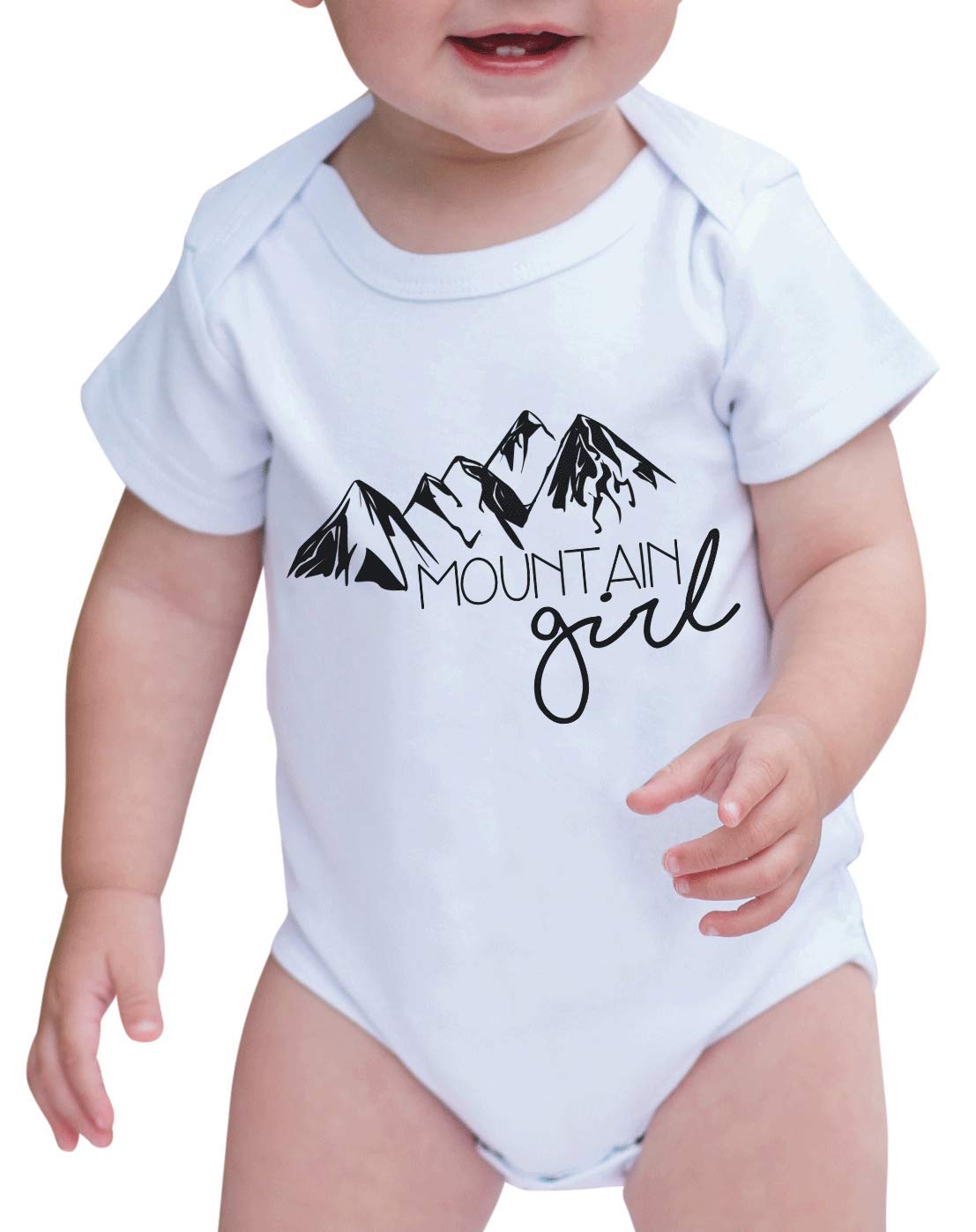 7 Ate 9 Apparel Baby'S Mountain Girl Outdoors Onepiece 0-3 Months – WBBAPB01GW45JT4