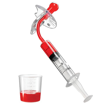 Baby Medicine Syringe Pacifier For Oral Feeding, Liquid Baby Medicine Dispenser, Newborn & Infant Pacifier Medicine Dispenser, B