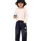 A.T.U.N. (ALL THINGS UBER NICE) Baby Boys Stylish Denim Jeans Pant with Cute Keychain Charm | Soft Stretchable Fabric with Elast