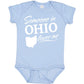 Inktastic Someone In Ohio Loves Me Baby Bodysuit 12 Months 0100 Light Blue 33A98
