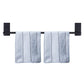 Nearmoon Self Adhesive Bathroom Towel Bar - Stainless Steel Bath Wall Shelf Rack Hanging Towel Stick On Sticky Hanger Contempora