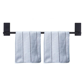 Nearmoon Self Adhesive Bathroom Towel Bar - Stainless Steel Bath Wall Shelf Rack Hanging Towel Stick On Sticky Hanger Contempora