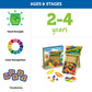 Learning Resources Avalanche Fruit Stand - 42 Pieces, Ages 3+ Toddler Learning Toys, Fine Motor/Grip Game, Develops Color Matchi