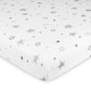 TL Care Fitted Pack N Play Playard Sheet 27 x 39, Soft Breathable Neutral 100% Cotton Jersey Pack and Play Sheet, Super Stars, f
