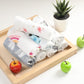 Norinori Baby Msulin Washcloths Newborn Face Towel - Baby Muslin Burp Cloths 10Pack Soft Absorbent Natural Cotton Wash Towel 10'