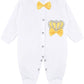 Lilax Baby Girl Newborn Jewels Layette 4 Piece Gift Set 0-3 Months (0-3 Months, Yellow)