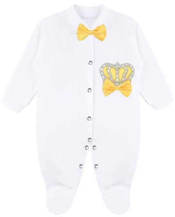 Lilax Baby Girl Newborn Jewels Layette 4 Piece Gift Set 0-3 Months (0-3 Months, Yellow)