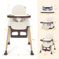 Babimoni 3 In 1 High Chairs For Babies And Toddlers, Convertible High Chair, High Chair With Foot Rest And Double Tray, Easy To
