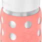 Lifefactory 8-Ounce Stainless-Steel Vacuum-Insulated Wide-Neck Baby Bottle With Flat Cap, Cantaloupe (Ls2231Wca4)
