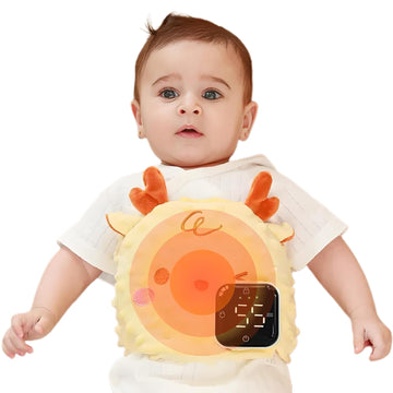 Isanpan Baby Soother Belt,Infant Heated Belly Band,Soothe Baby'S Tummy With Gentle Warmth And Massage,Natural Relief For Upset S
