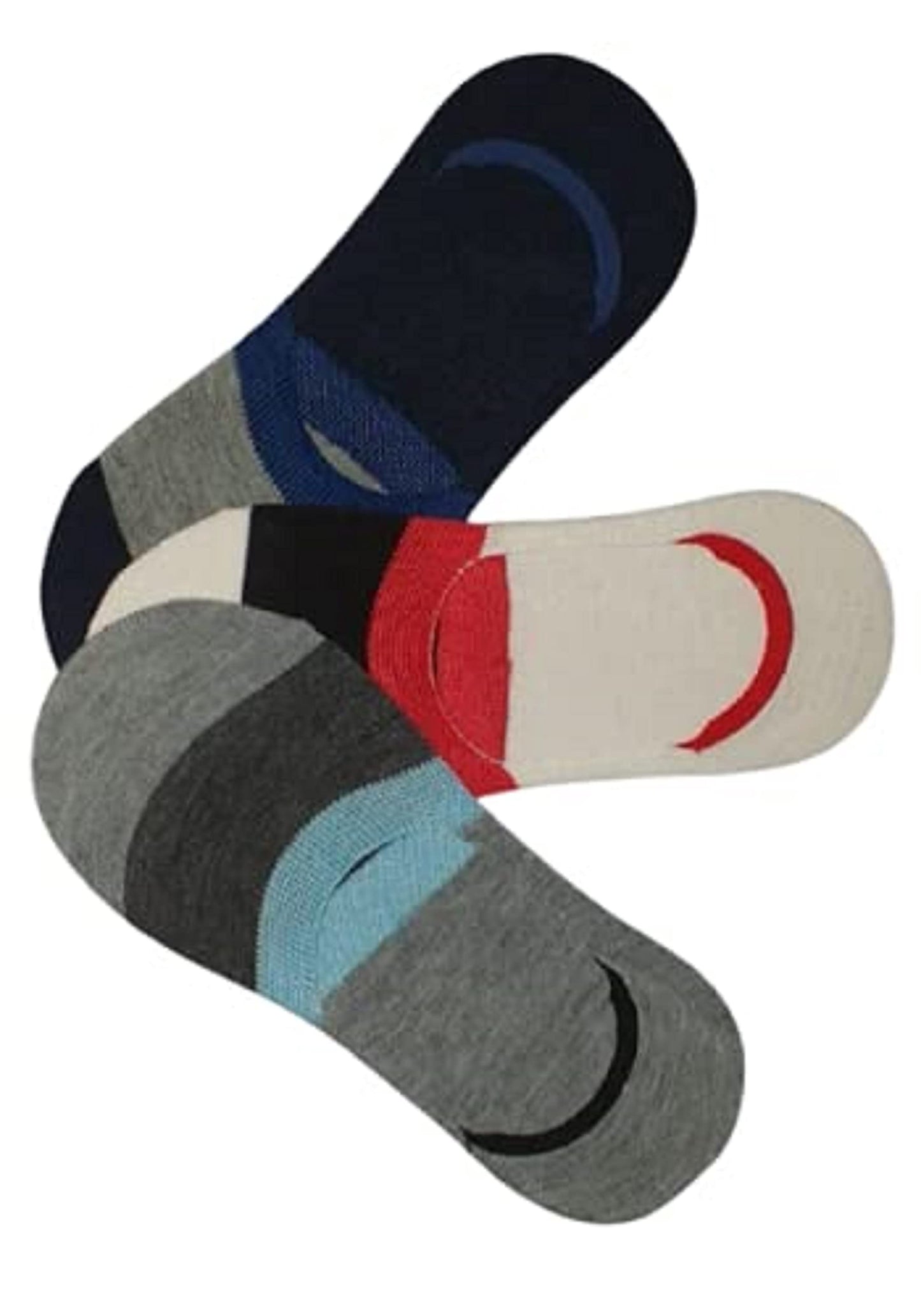 Penyan Cotton Casual No Show Socks (Pack Of 3)