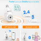 Light Bulb Security Camera -5G&2.4Ghz 5Mp Hd Wifi 6 Home Baby Monitor, Security Cameras Wireless Outdoor Indoor, Night Vision, 2