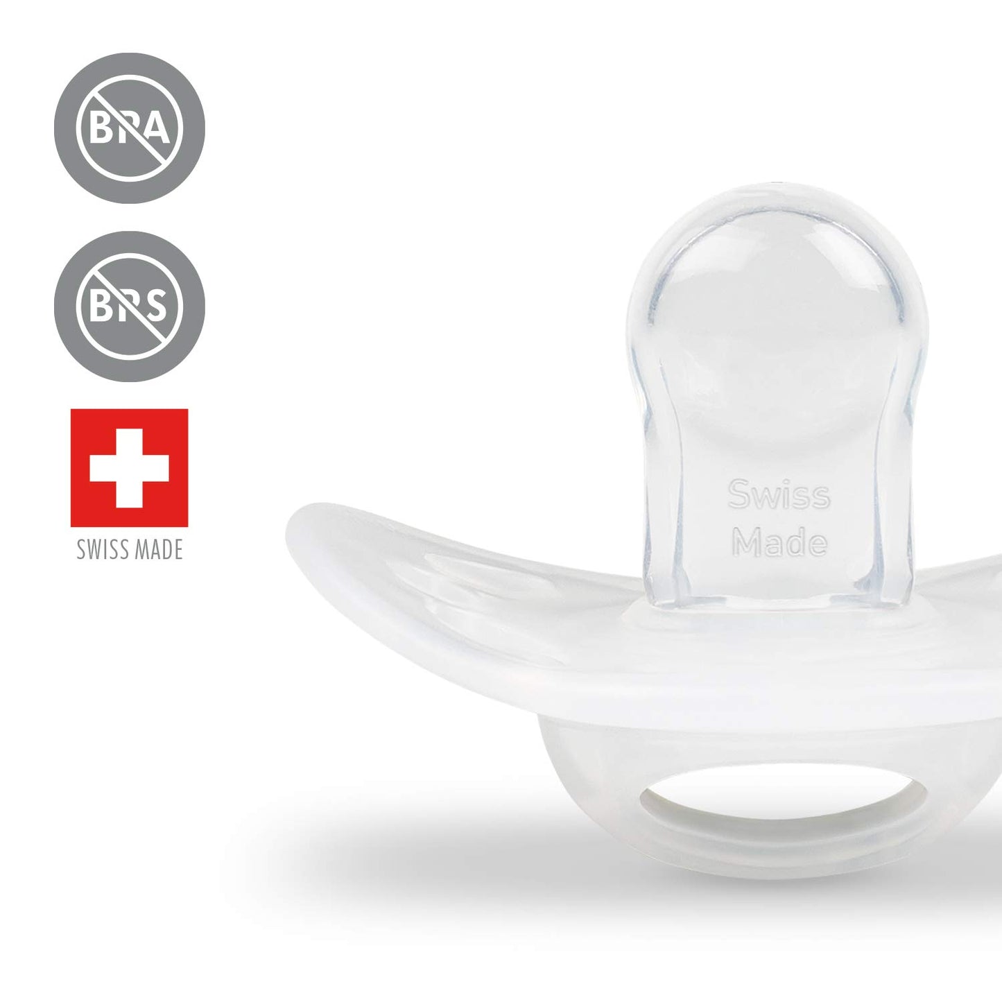 Medela Baby Pacifier | Newborn 0-2 Months | 2-Pack | Includes Sterilizing Case | Silicone- And Bpa-Free | Supports Natural Suckl