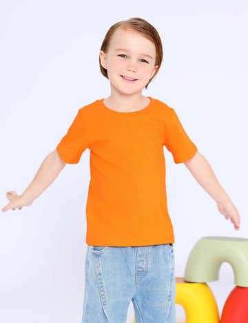 Cosland Orange Halloween Shirt Toddler Boys Shirt Orange, 2T